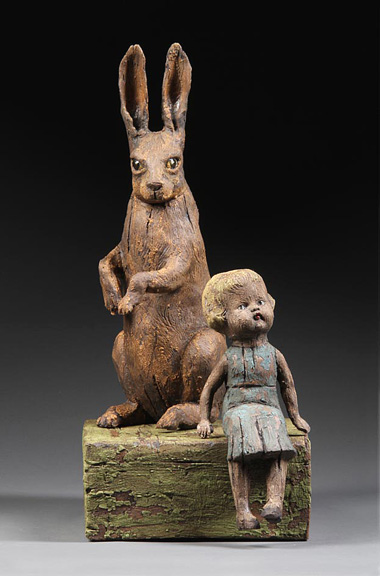 girl with Brown Hare